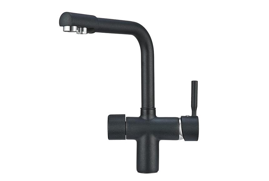 Смеситель для кухни (мойки) Granula 2088 шварц