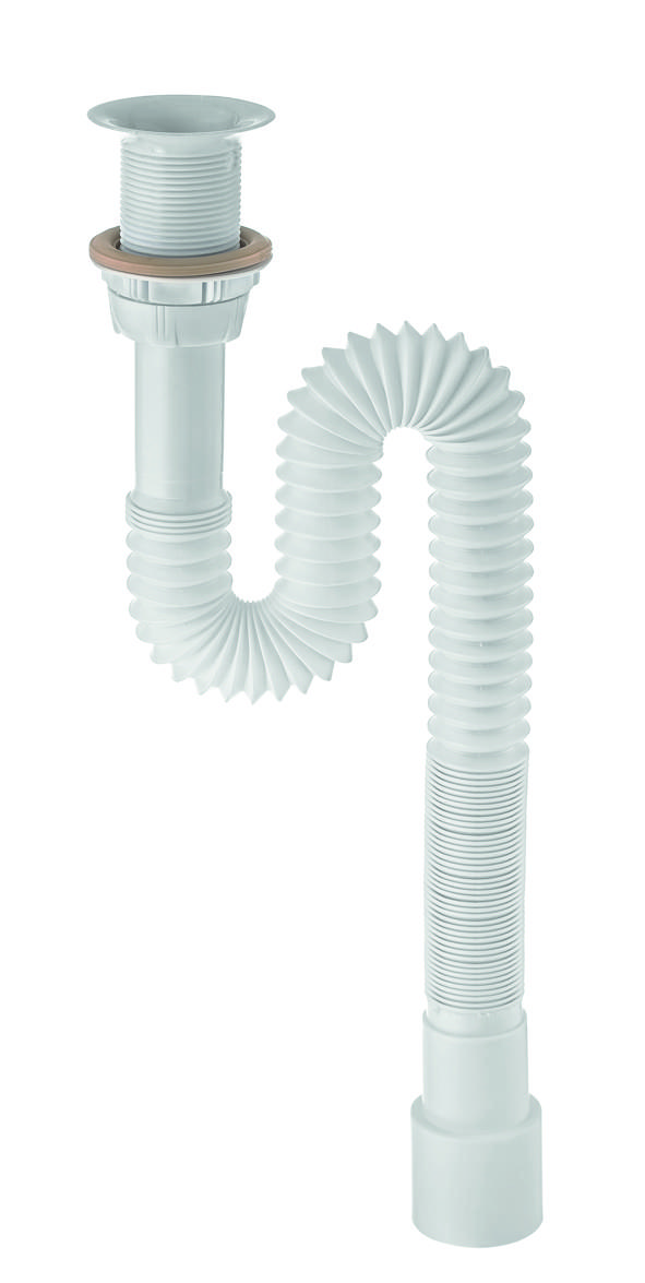 Сифон для раковины Wirquin гофрированный 40/50 мм 30717342