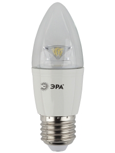 Лампа светодиодная ЭРА LED B35-7w-842-E27 (прозрачная)