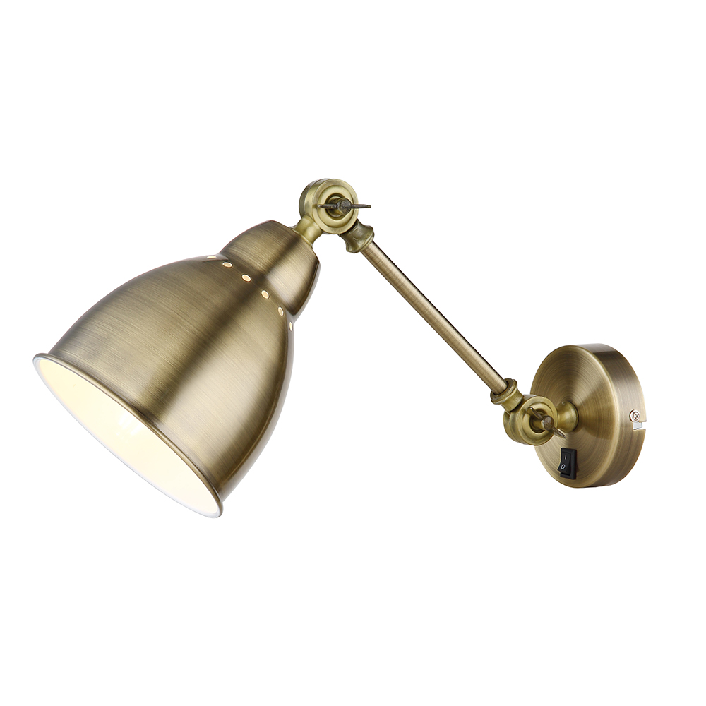 Светильник бра настенный Arte Lamp Braccio A2054AP-1AB