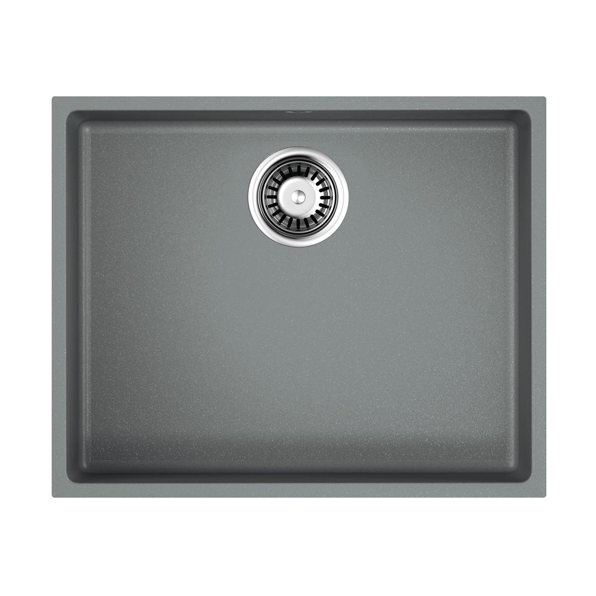 Врезная кухонная мойка Omoikiri Bosen 54-U-GR leningrad grey 4993539