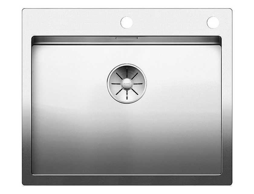 Врезная кухонная мойка Blanco CLARON 550-IF/А нержавеющая сталь