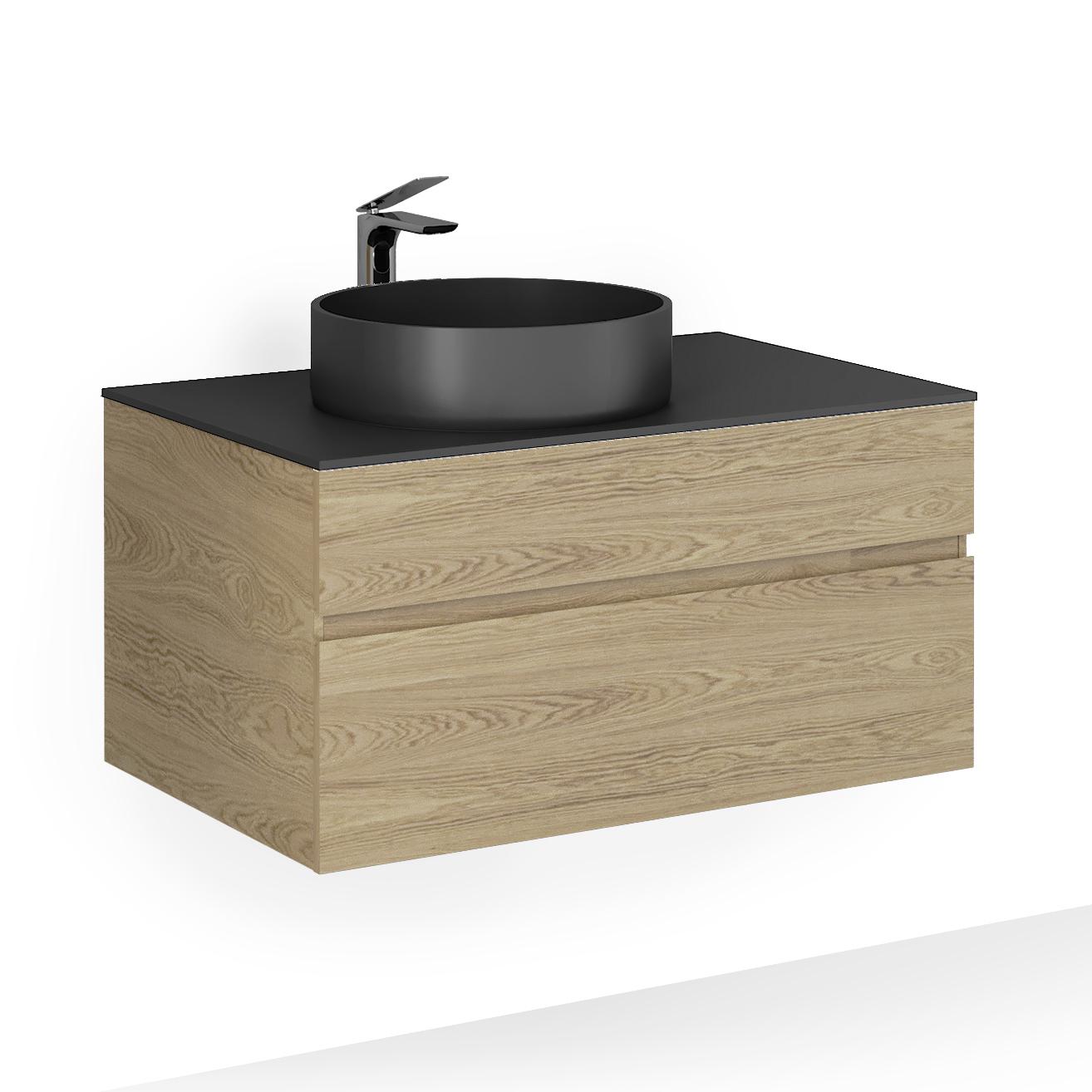 Тумба Raval Decent 80 подвесная Dec.01.80/P/DS/RL дуб сонома