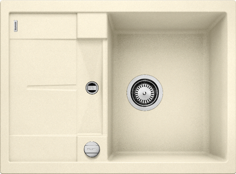 Врезная кухонная мойка Blanco METRA 45S Compact SILGRANIT PuraDur жасмин