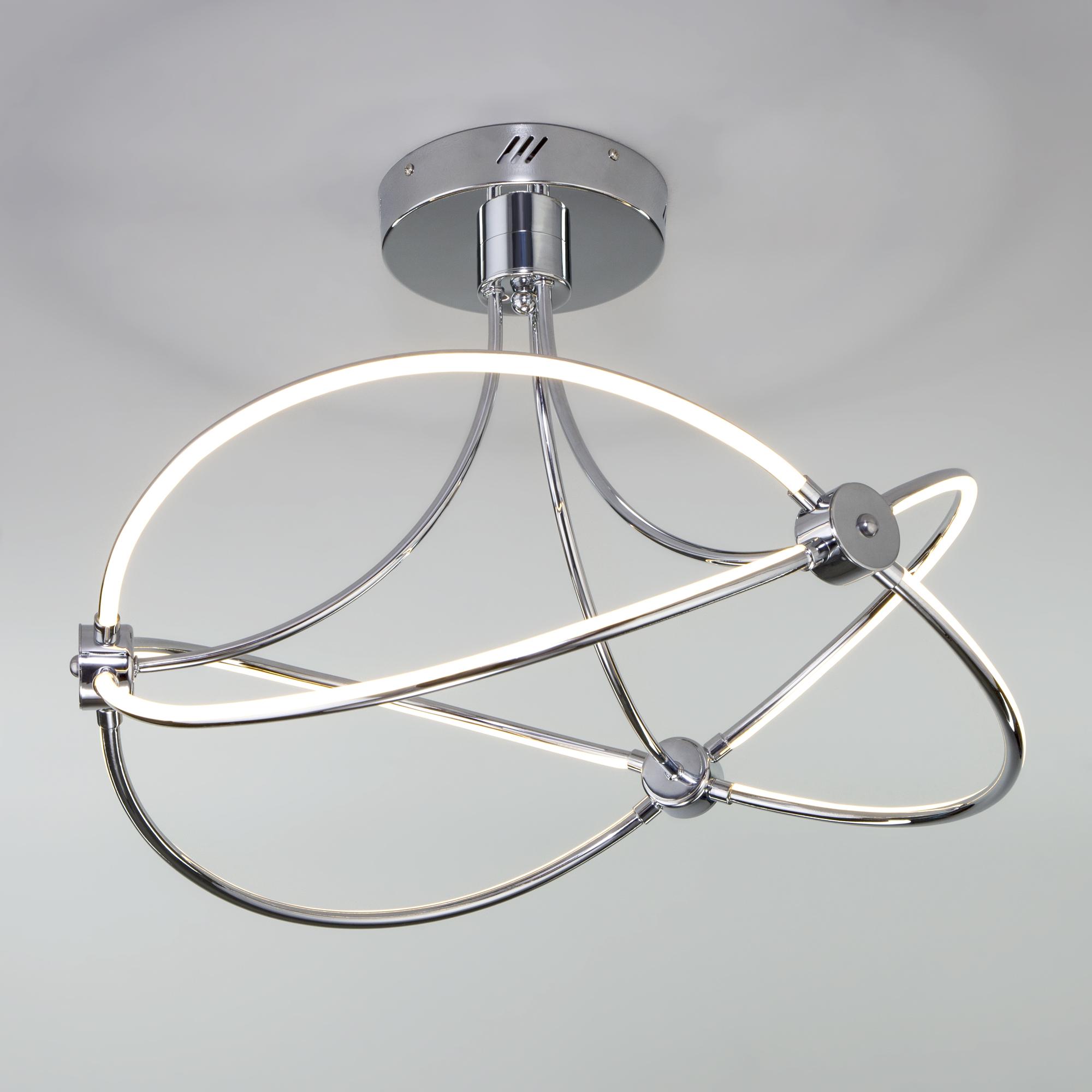 Светодиодная люстра Eurosvet Умный дом 90246/6 хром