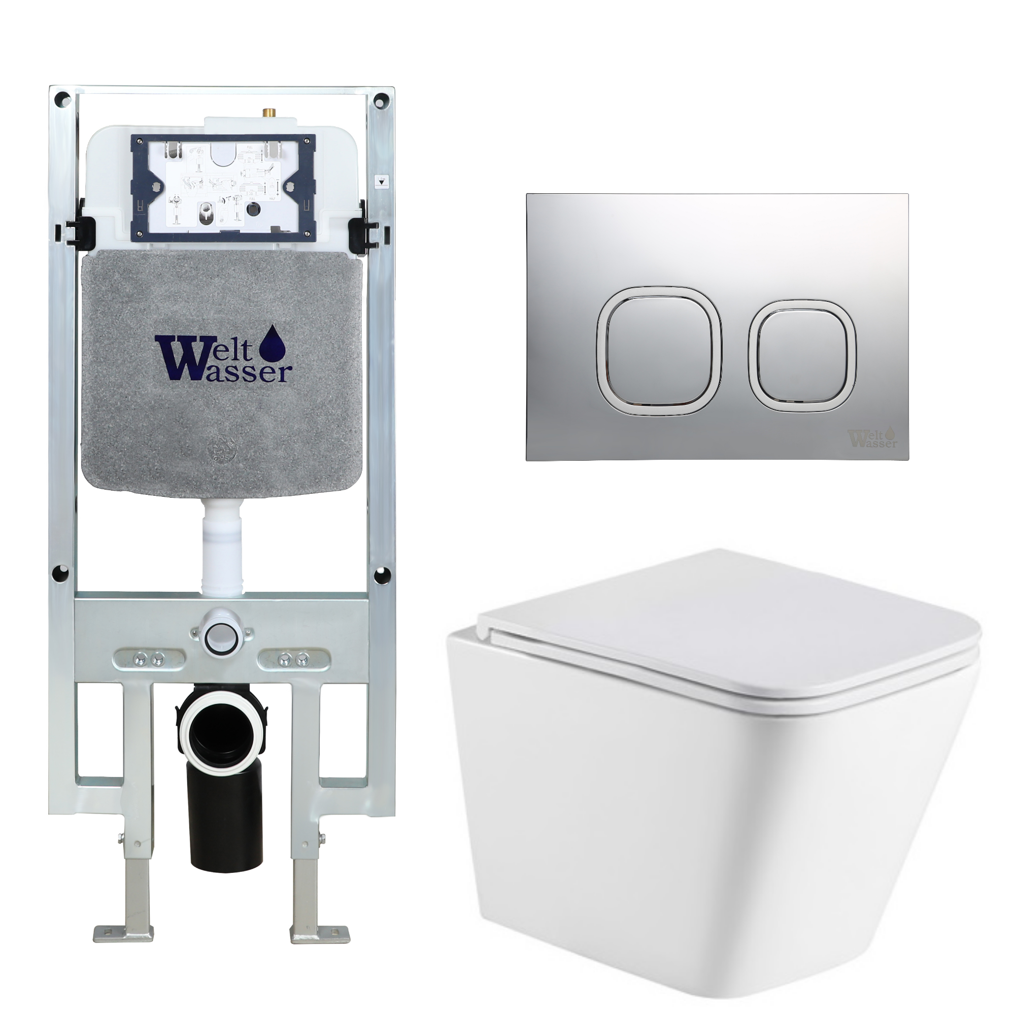 Комплект WeltWasser 10000011897 Gelbach 043 MT-WT + Amberg 497 ST + Amberg RD-CR