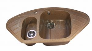 Мойка кухонная ULGRAN U-105 терракот