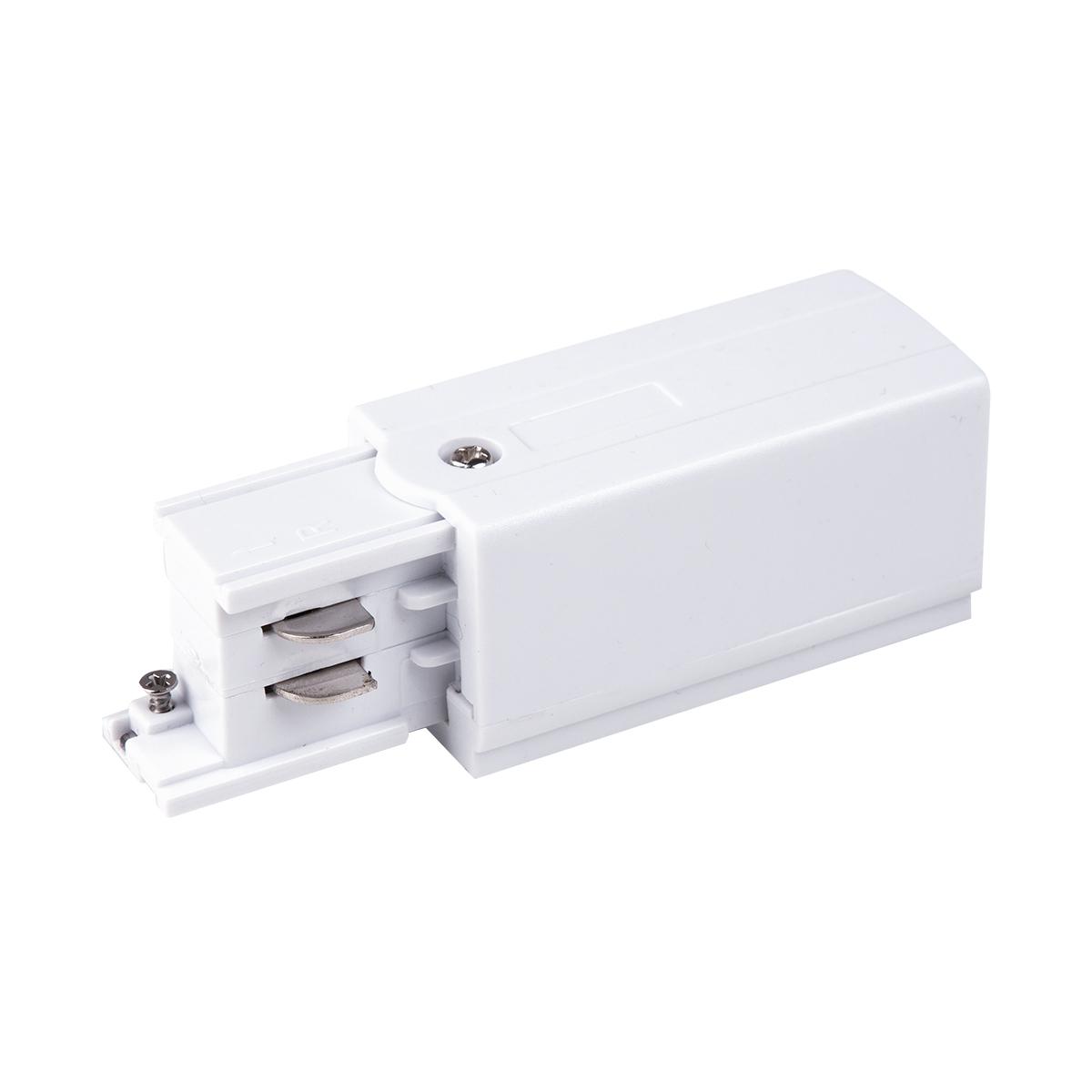 Ввод питания для трехфазного шинопровода Elektrostandard левый белый TRP-1-3-L-WH