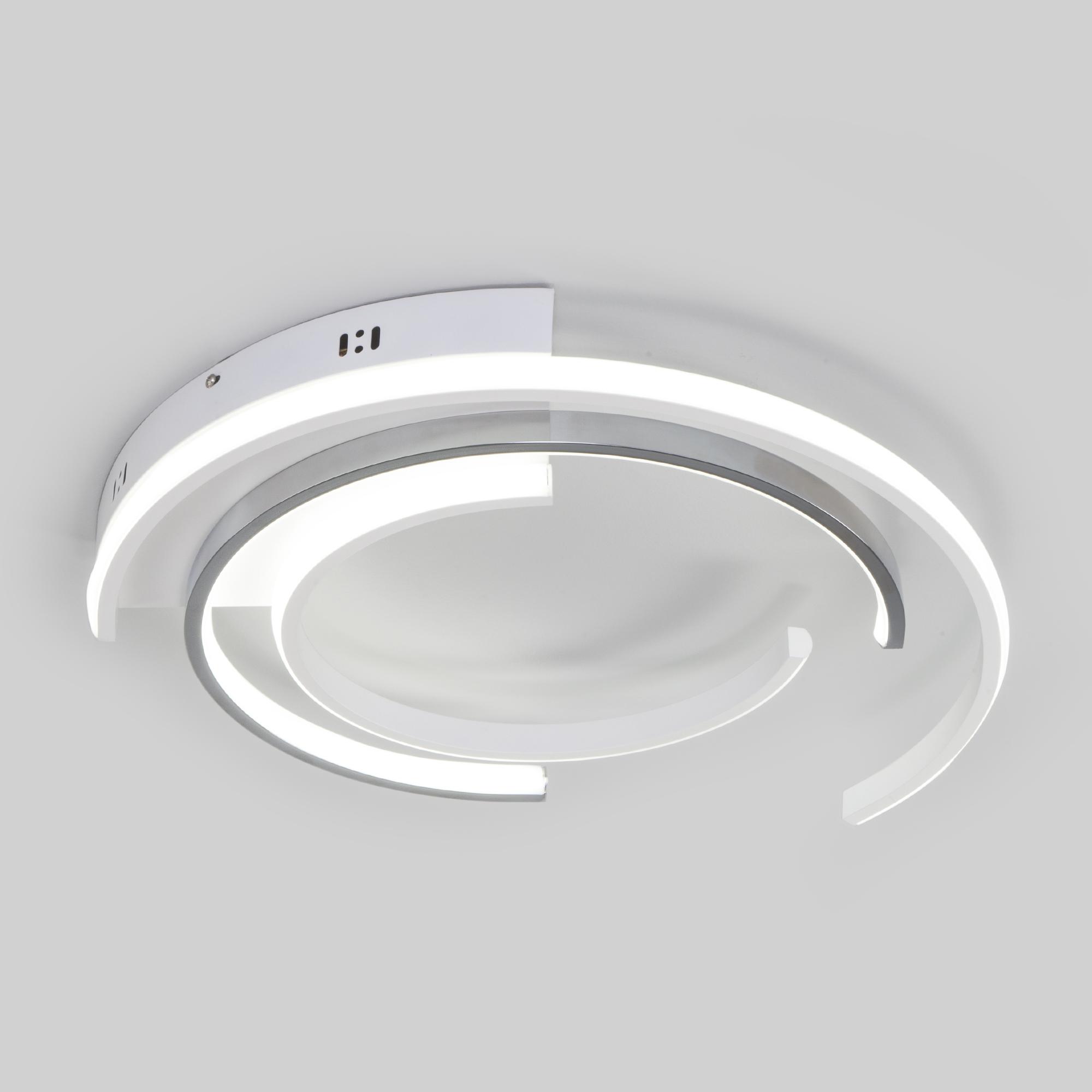 Потолочный светильник с пультом Eurosvet 90248/3 белый/хром