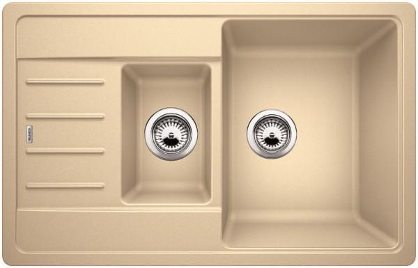 Врезная кухонная мойка Blanco LEGRA 6S Compact SILGRANIT шампань