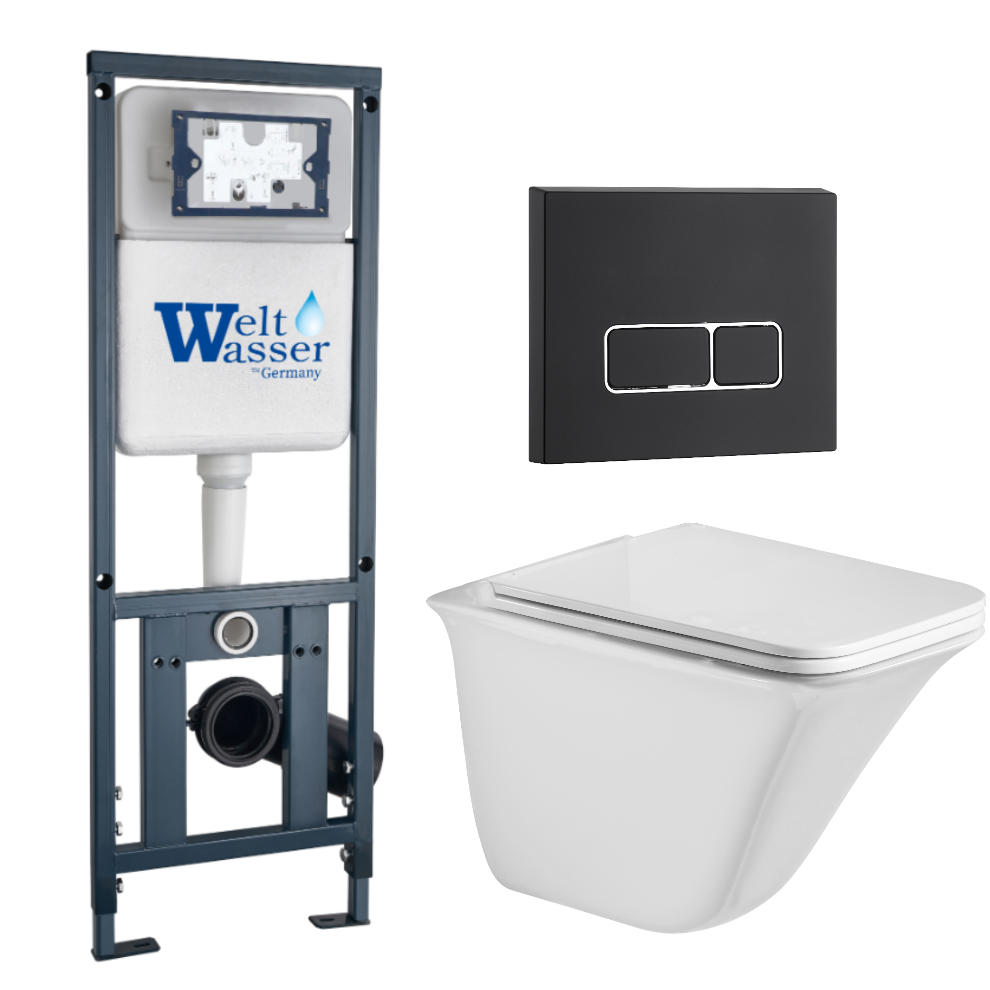 Комплект WeltWasser 10000010977 Rotbach 004 GL-WT + Marberg 410 + Marberg 410 SE MT-BL