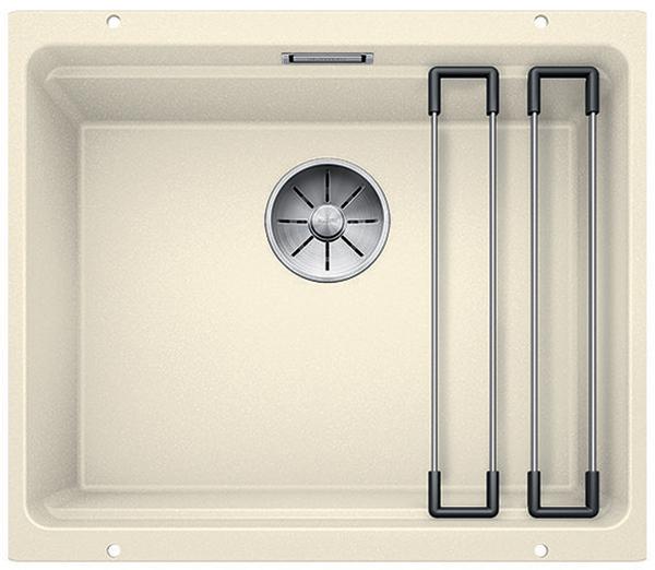 Врезная кухонная мойка Blanco ETAGON 500-U SILGRANIT PuraDur жасмин