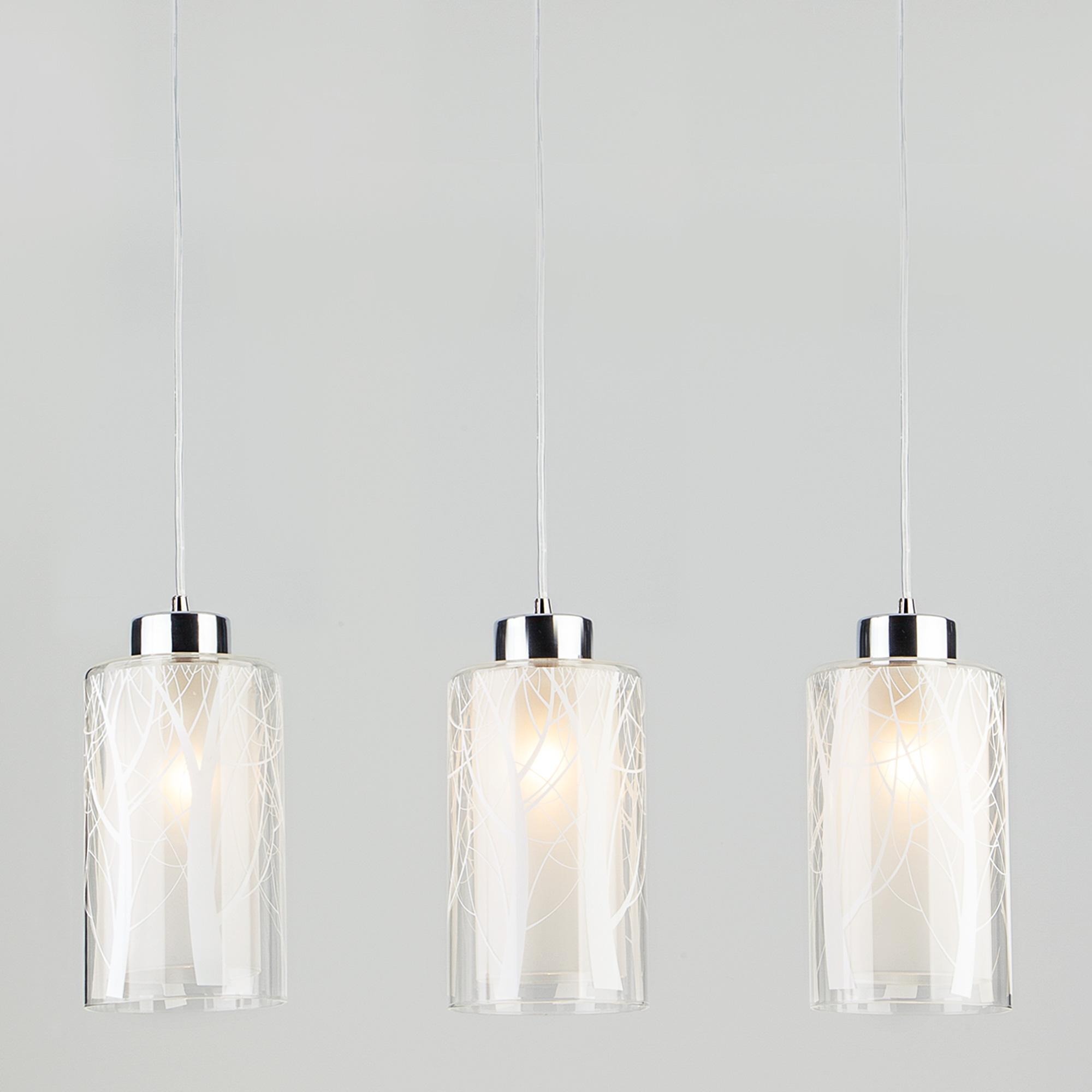 Подвесной светильник Eurosvet 50001/3 хром