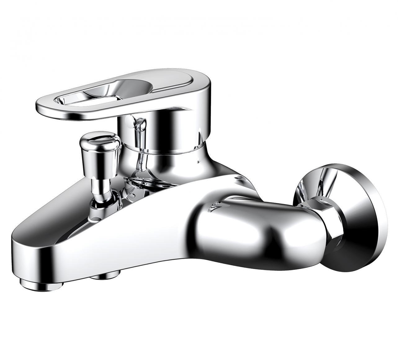 Смеситель для ванны Bravat Loop F6124182CP-01-RUS хром