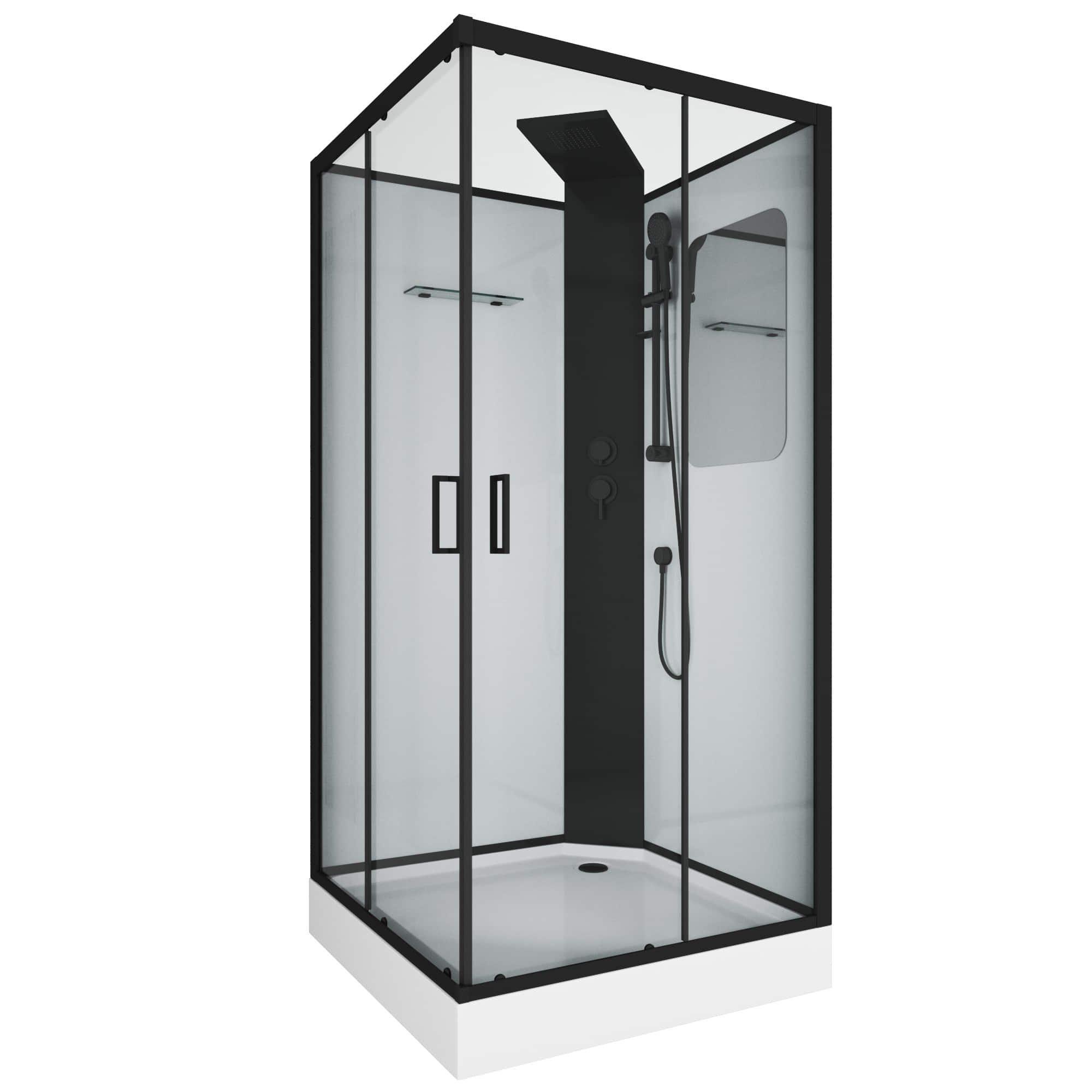 Душевая кабина Grossman Elegans GR251Q 90х90х217 (6 мест)