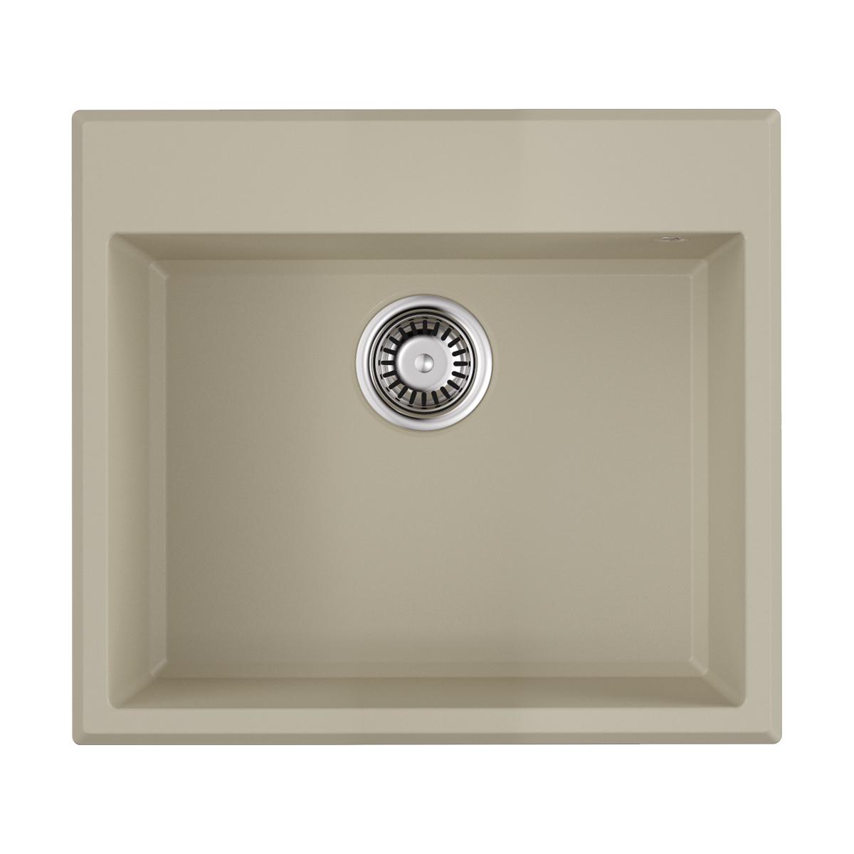 Врезная кухонная мойка Omoikiri Tedori 57-BE ваниль 4993981