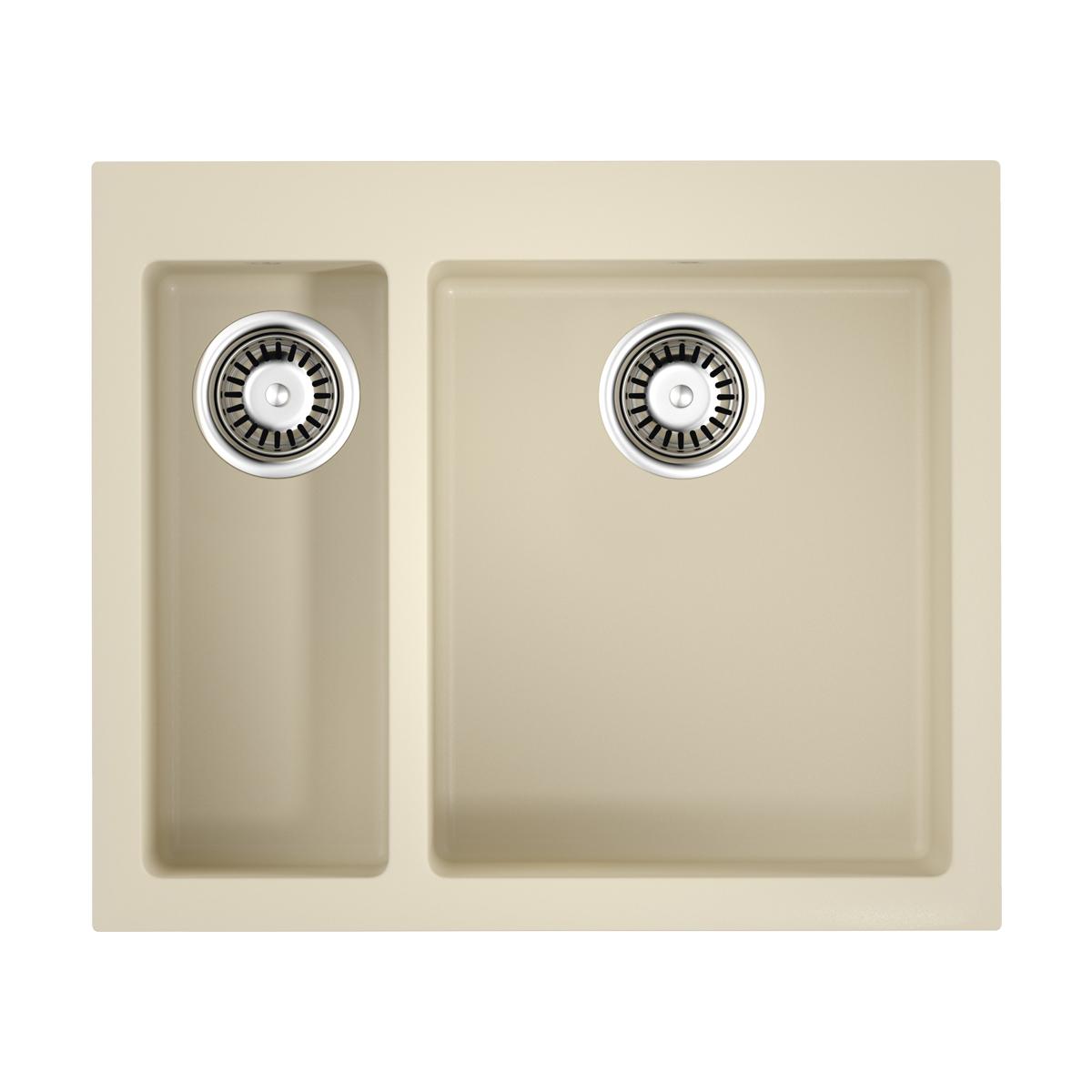 Врезная кухонная мойка Omoikiri Bosen 59-2-BE ваниль 4993150