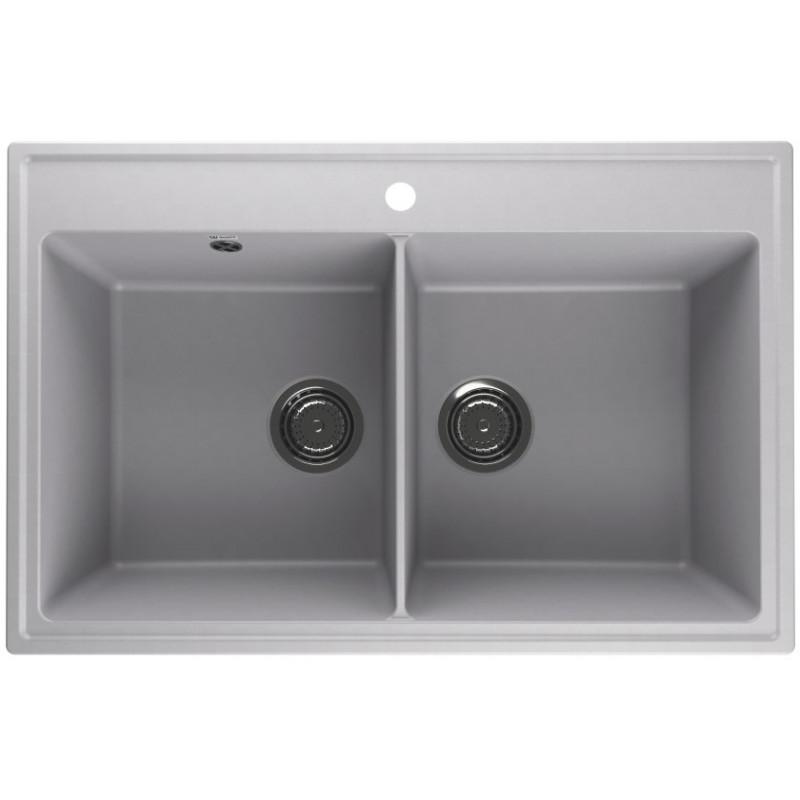 Мойка Ulgran Quartz Ruma 780-04 платина
