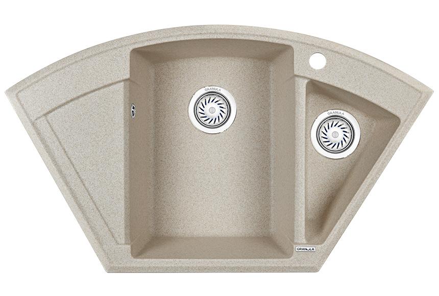 Врезная кухонная мойка Granula 9001 пирит