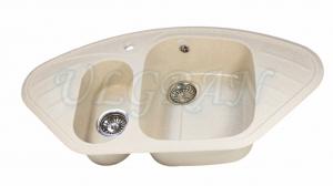 Мойка кухонная ULGRAN U-105 бежевая