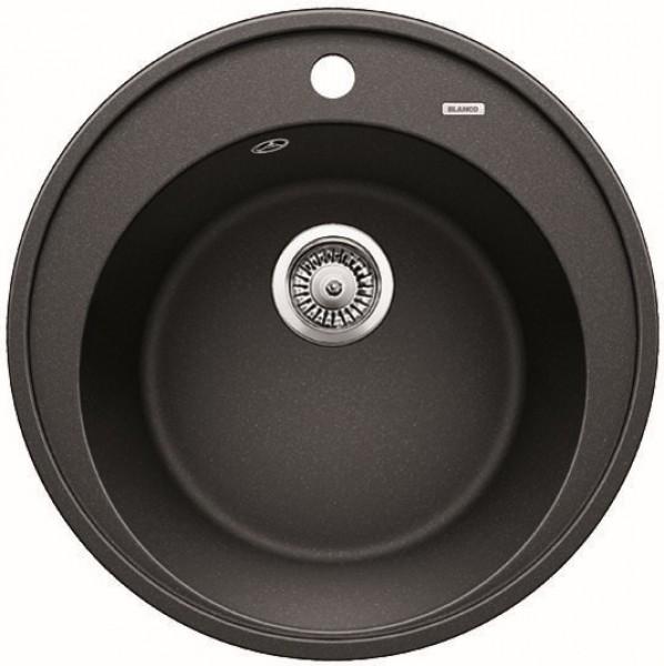Врезная кухонная мойка Blanco RIONA 45 SILGRANIT антрацит