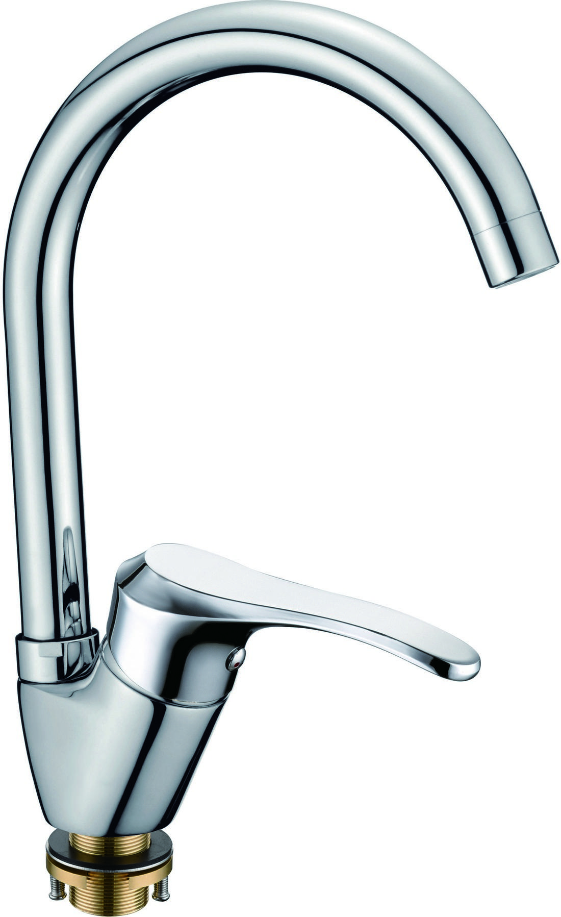 Смеситель одноручный для кухни с поворотным изливом Rush Jawa JA0735-22