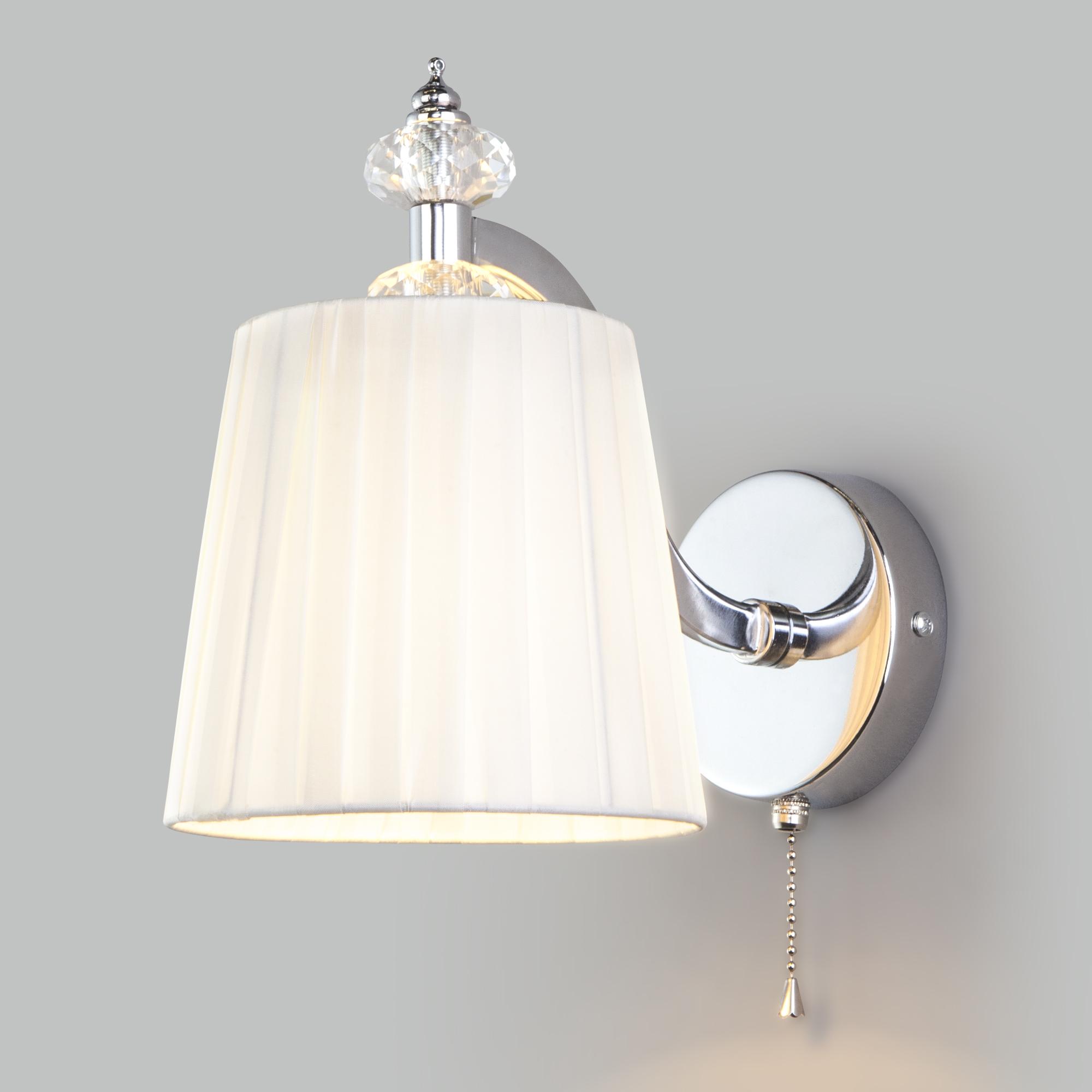 Классический настенный светильник Eurosvet 60122/1 хром