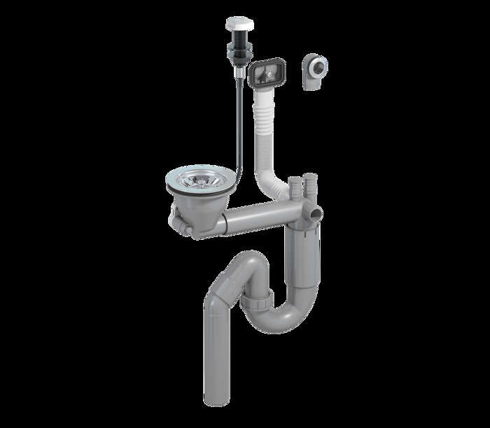 Cифон для мойки Prevex P-loc автомат PL1-R9CR5-SANT-01