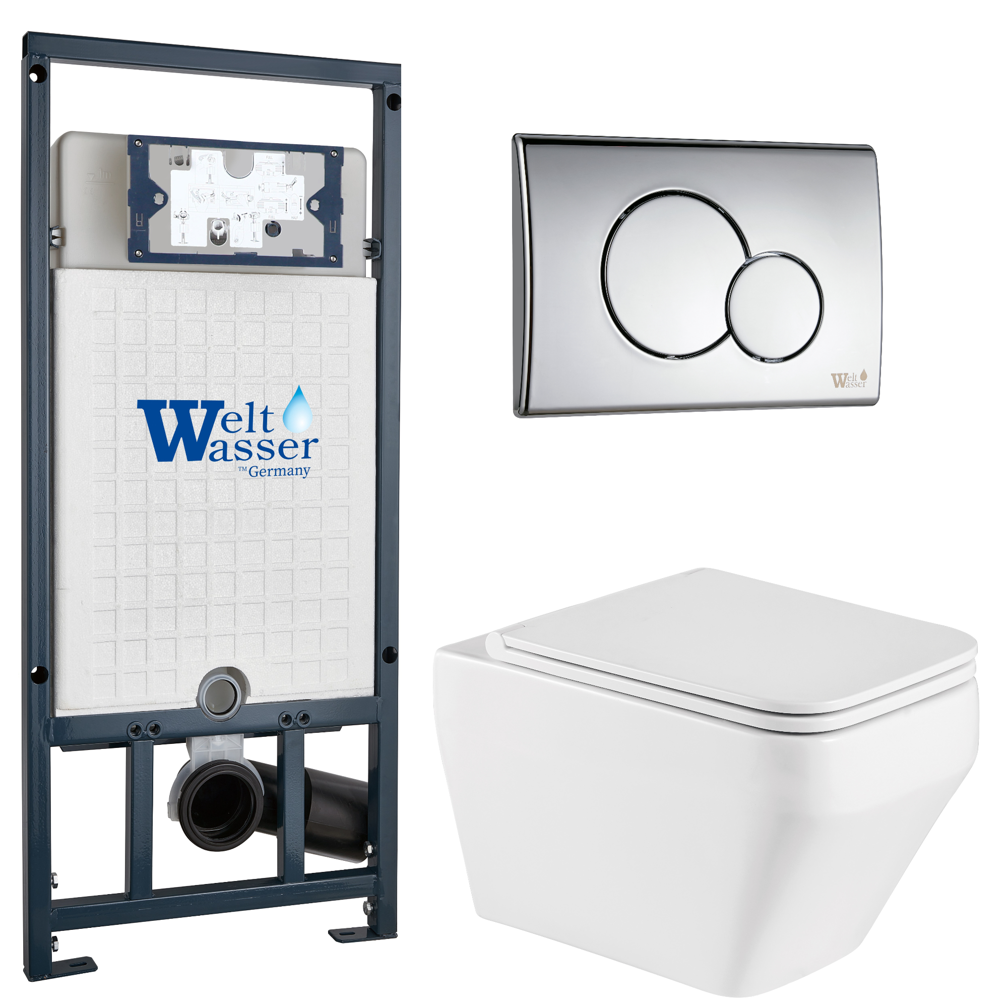 Комплект WeltWasser 10000011682 Hofbach 041 GL-WT + Marberg 507 + Marberg 507 RD