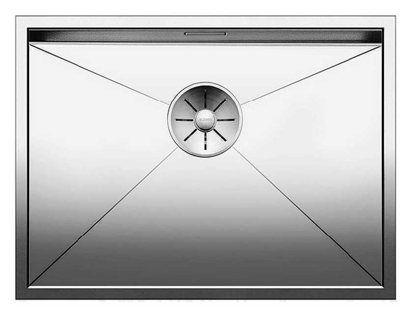 Врезная кухонная мойка Blanco ZEROX 550-IF нержавеющая сталь