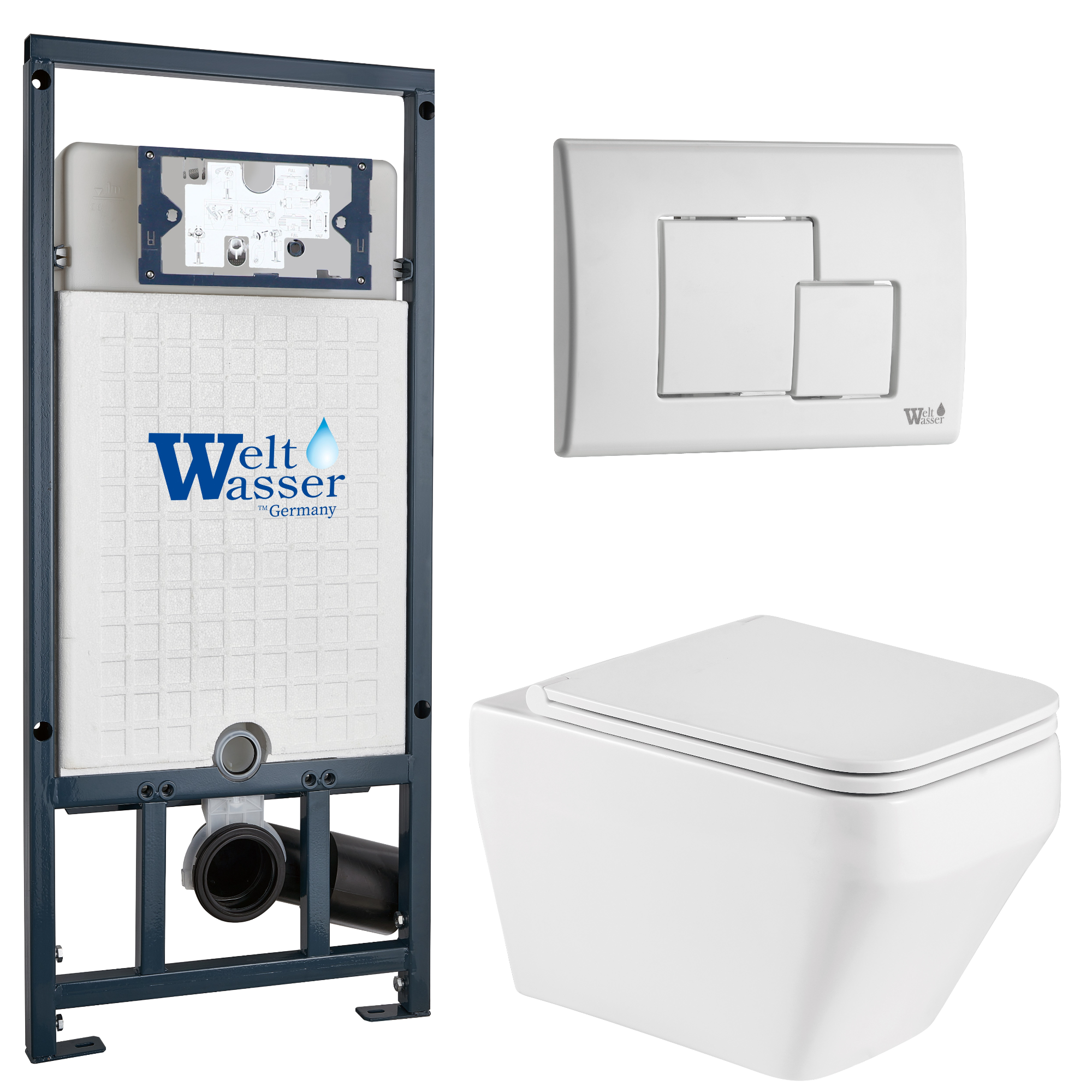 Комплект WeltWasser 10000011686 Hofbach 041 GL-WT + Marberg 507 + Marberg 507 SE GL-WT