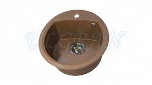 Мойка кухонная ULGRAN U-407 терракот