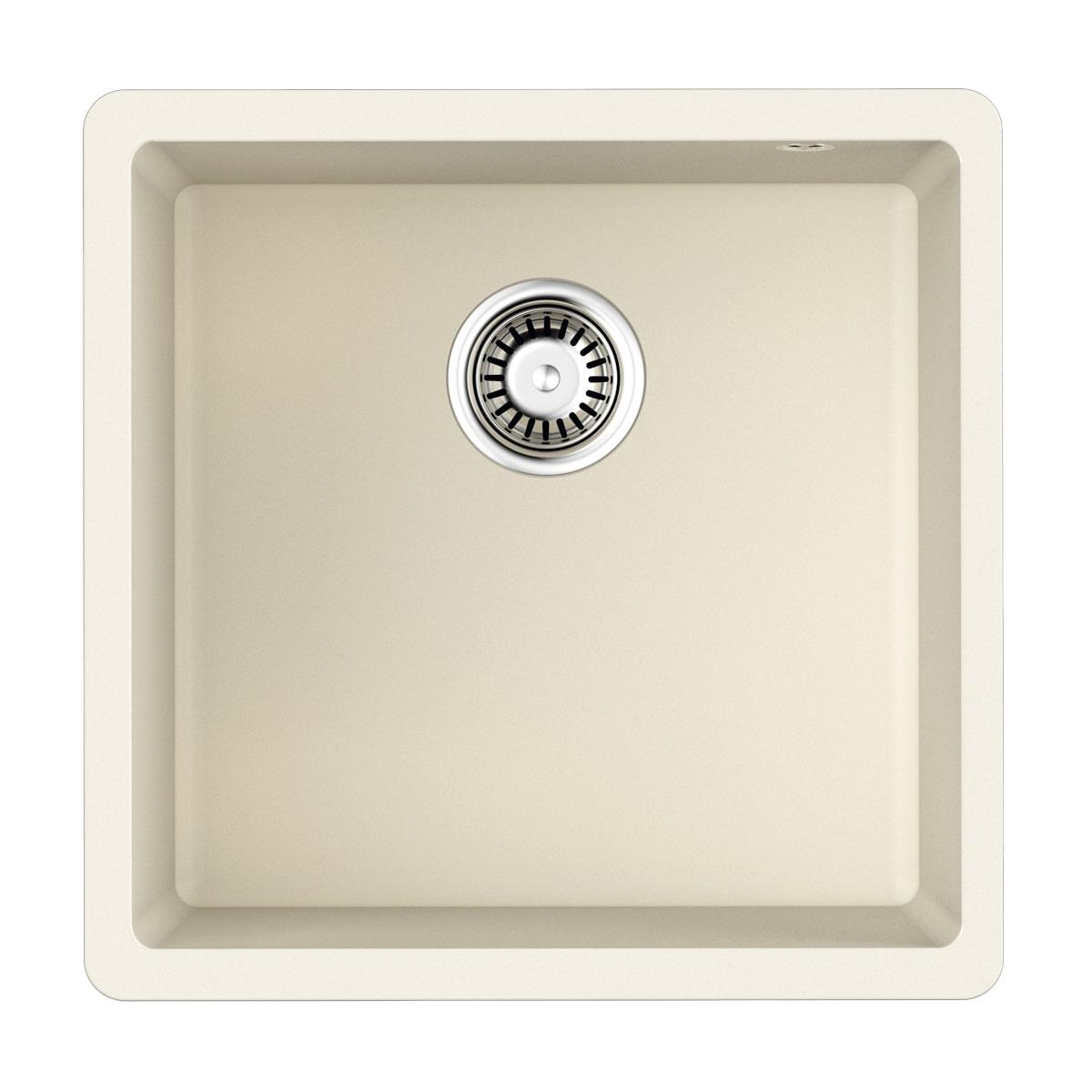 Врезная кухонная мойка Omoikiri Bosen 44-U-WH белый 4993598