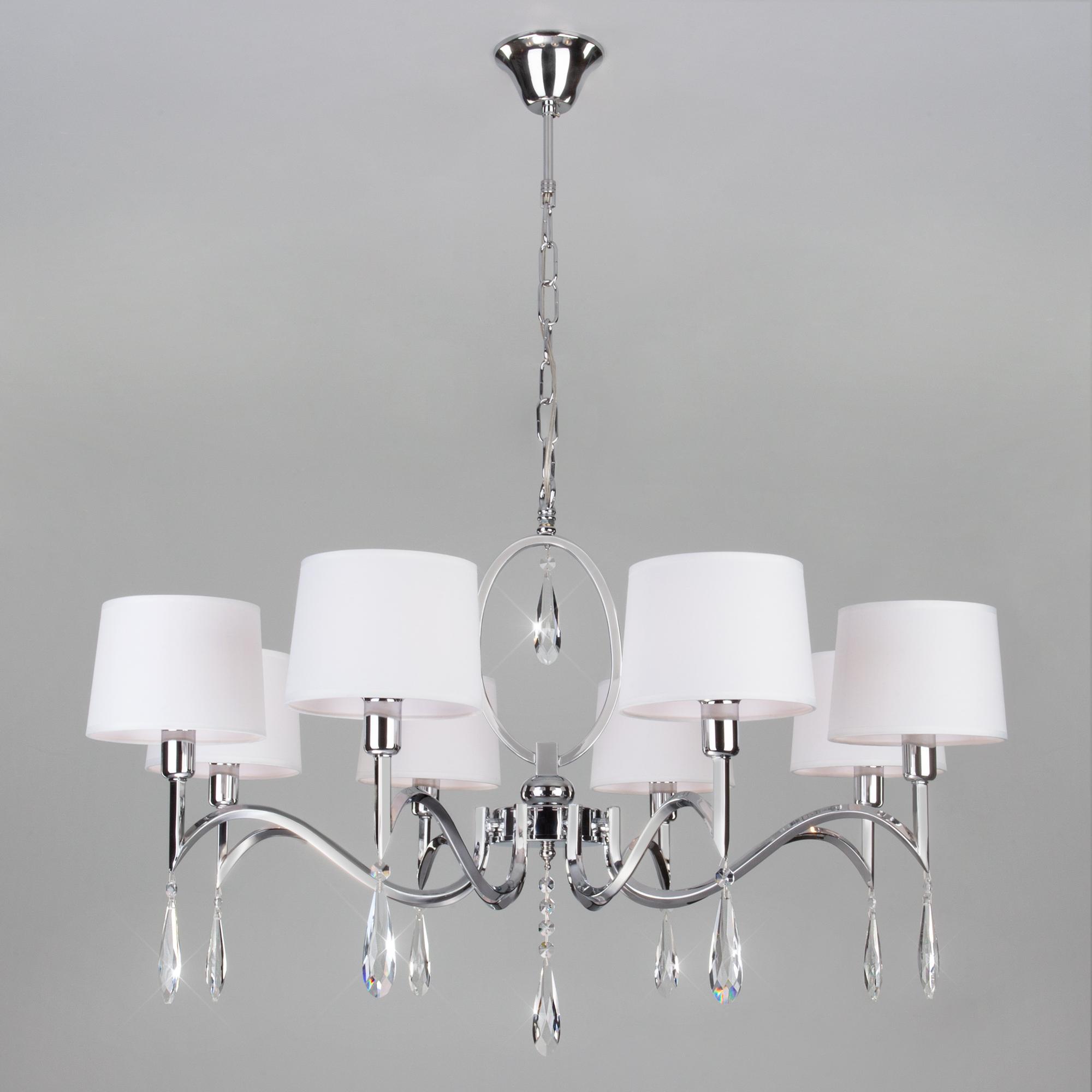 Подвесная люстра Eurosvet Умный Дом 10127/8 хром