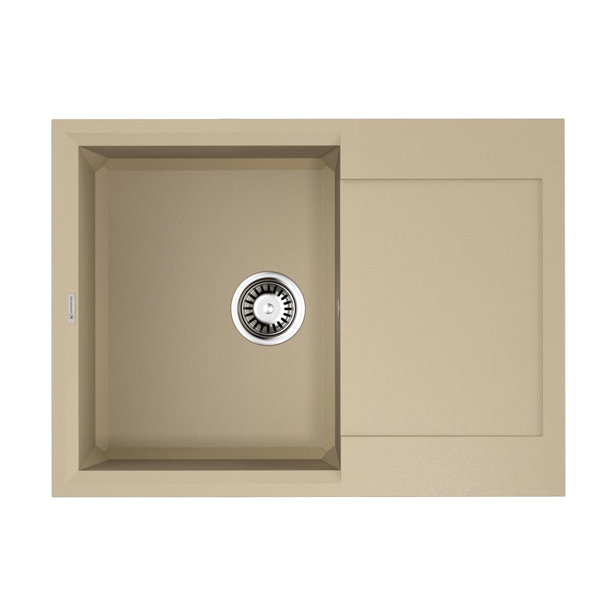 Врезная кухонная мойка Omoikiri Sakaime 68-CH шампань 4993235