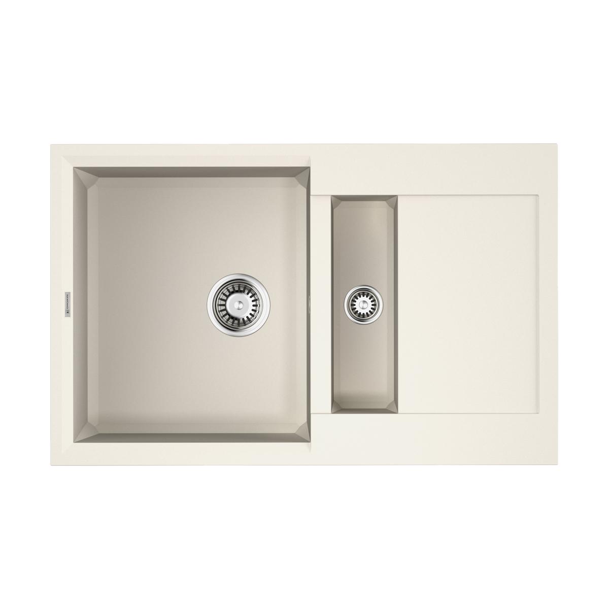 Врезная кухонная мойка Omoikiri Sakaime 78-2-WH белый 4993128