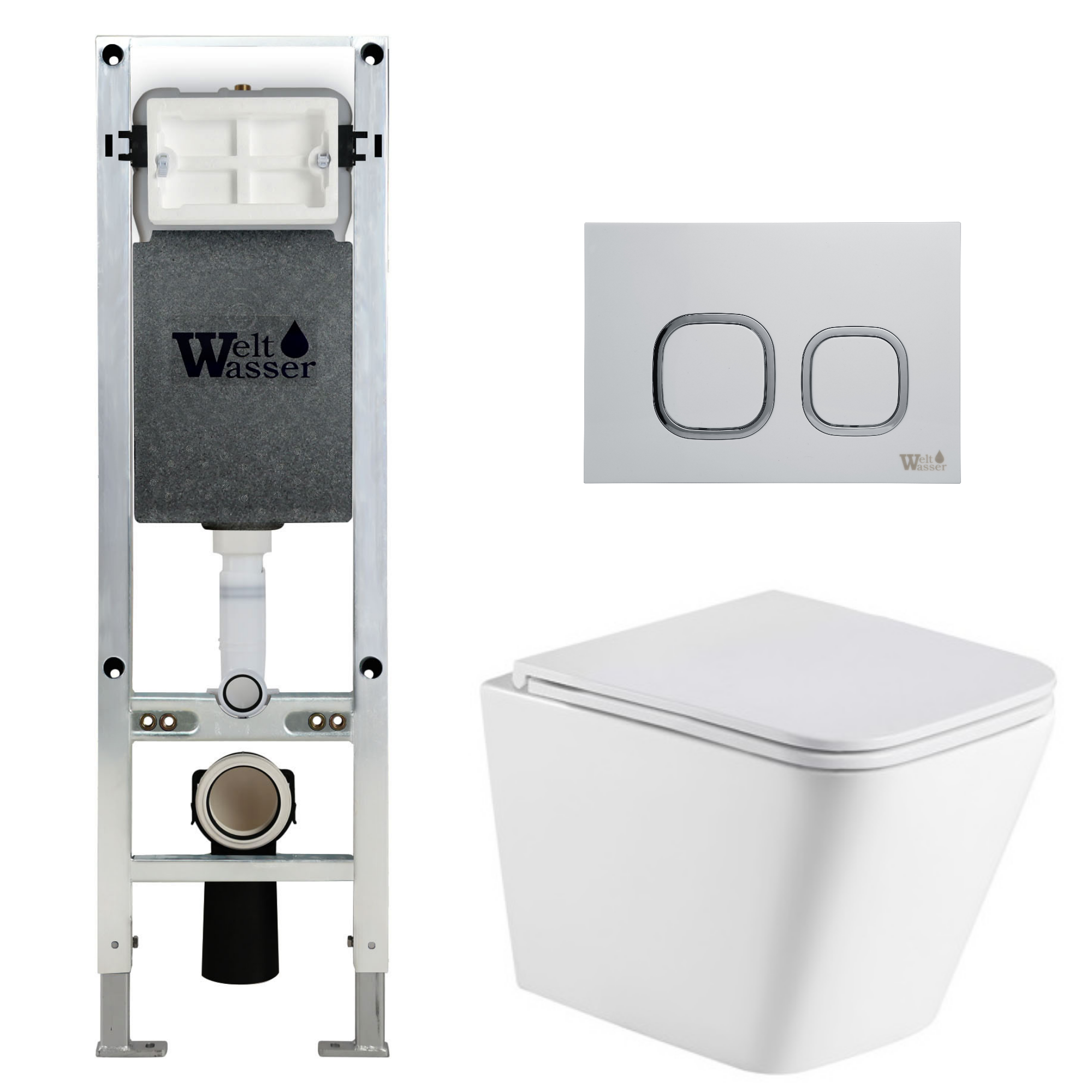 Комплект WeltWasser 10000011889 Gelbach 043 MT-WT + Amberg 350 ST + Amberg RD-WT