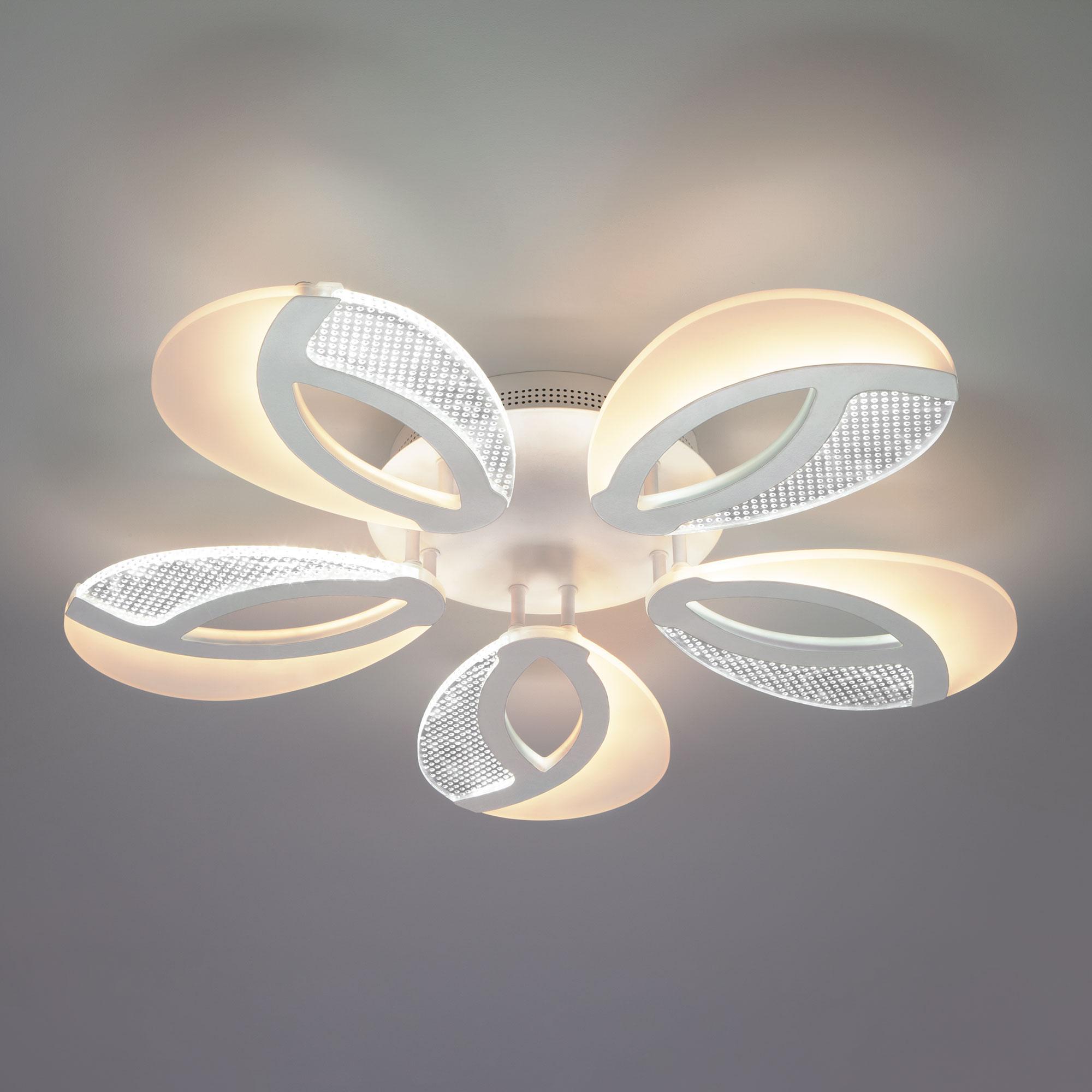 Потолочный светильник с пультом Eurosvet 90140/5 белый