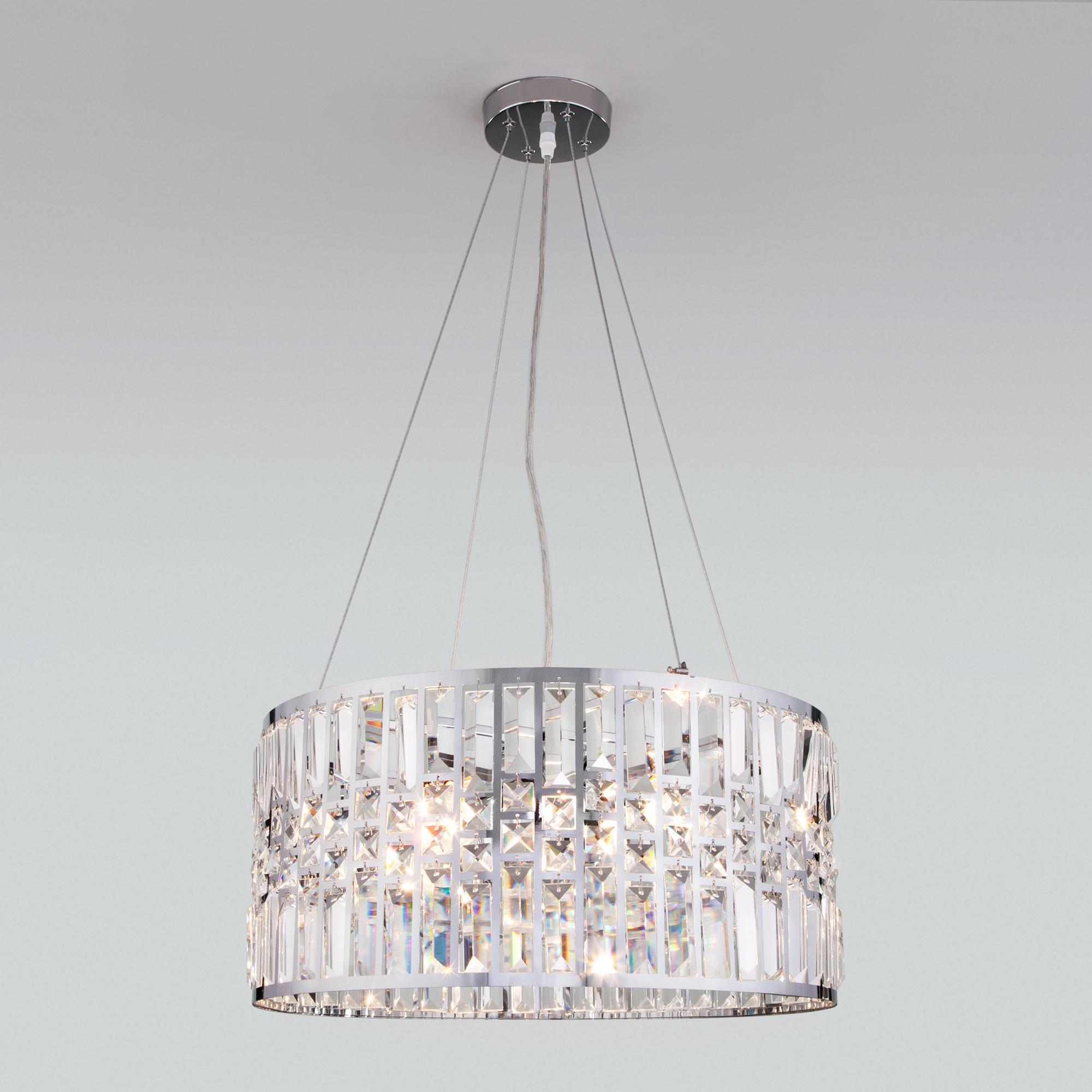 Подвесная люстра Eurosvet Умный Дом 10125/5 хром