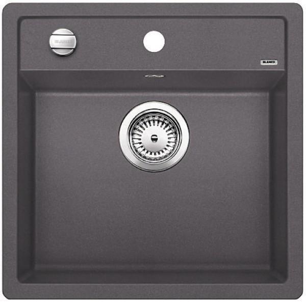 Врезная кухонная мойка Blanco DALAGO 5 SILGRANIT PuraDur темная скала