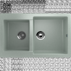 Мойка кухонная Ulgran U-505 салатовая