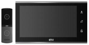 Комплект видеодомофона CTV-DP2702MD черный