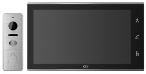 Комплект видеодомофона CTV-DP4105AHD черный