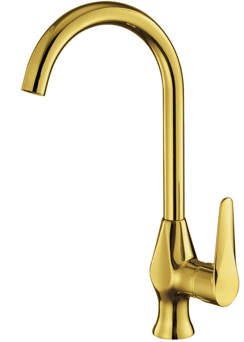 Смеситель для кухни ПСМ-Профсан Steel PSM-303-3 золото