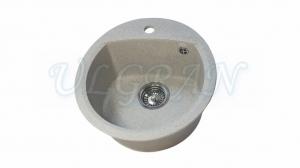 Мойка кухонная ULGRAN U-407 серая