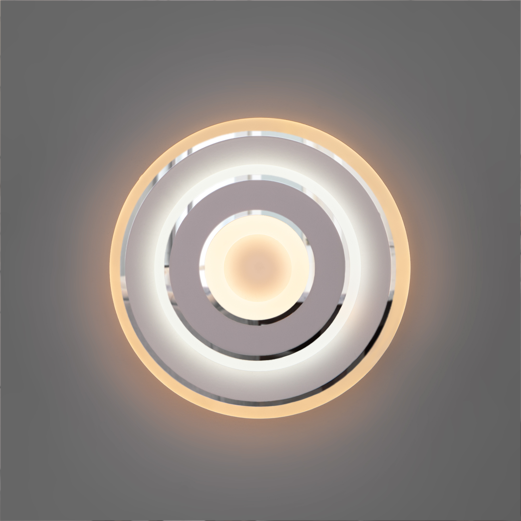 Настенный светодиодный светильник Eurosvet 90185/1 белый/хром