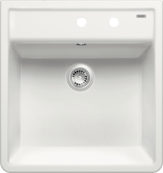 Врезная кухонная мойка Blanco PANOR с двумя отверстиями