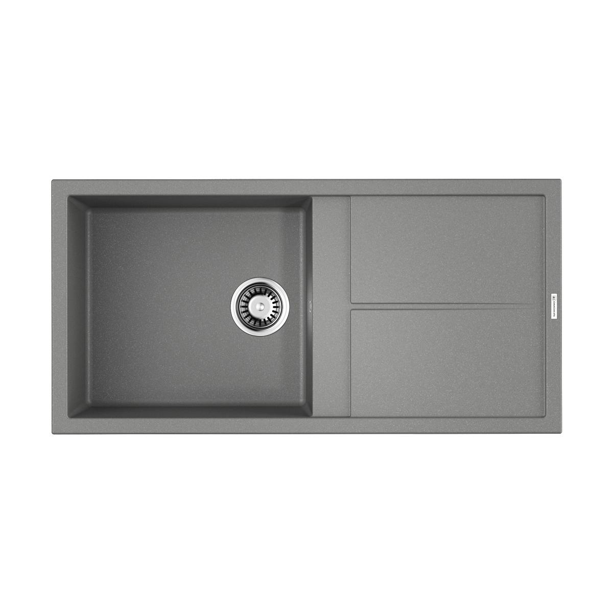 Врезная кухонная мойка Omoikiri Sumi 100-GR leningrad grey 4993565