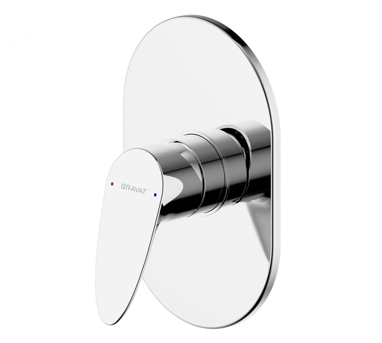 Смеситель для ванны Bravat Drop PB84898CP-RUS хром