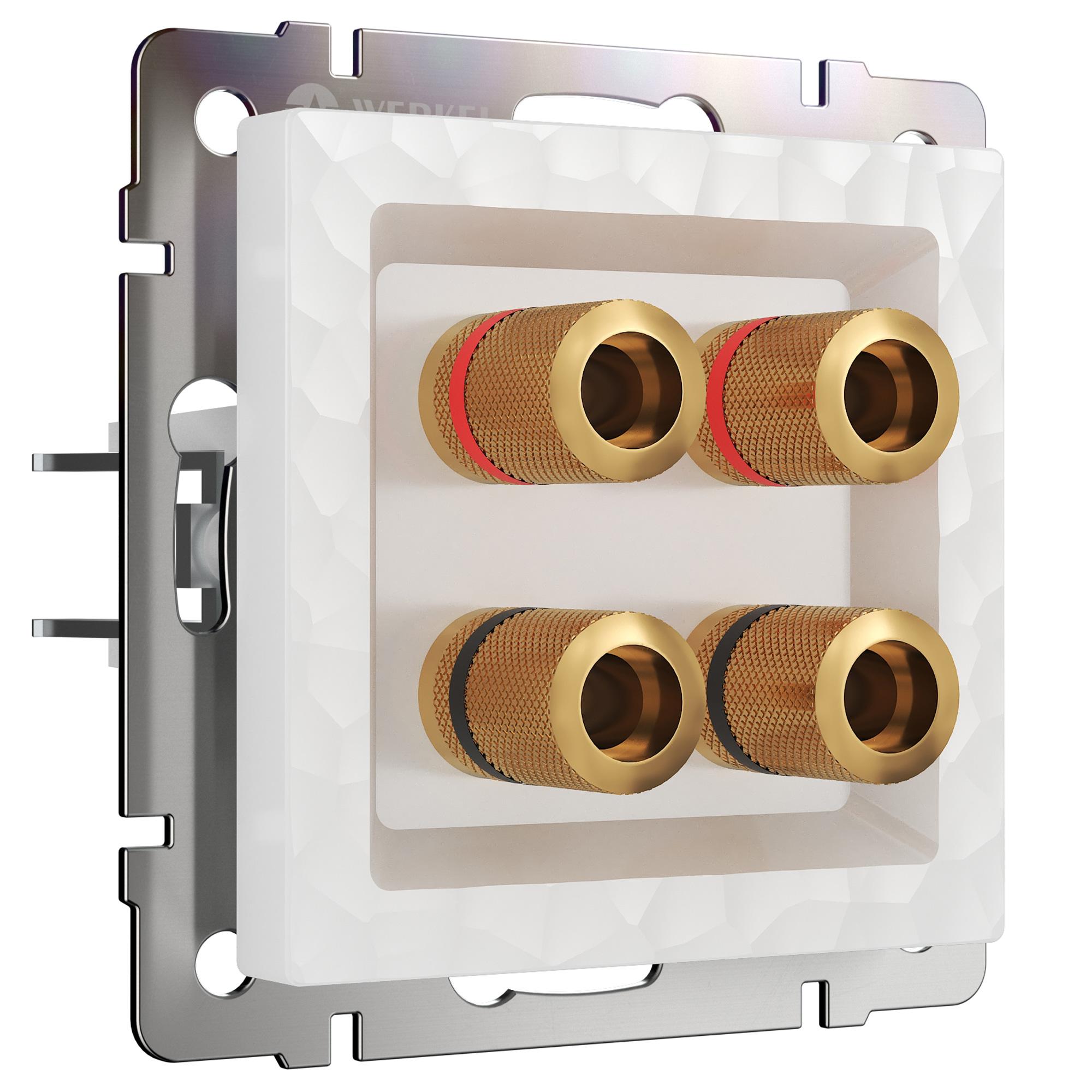 Акустическая розетка белый Werkel W1285001